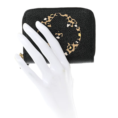 Louis Vuitton Monogram Giant Jungle Zippy Coin Purse Black 2 of 6
