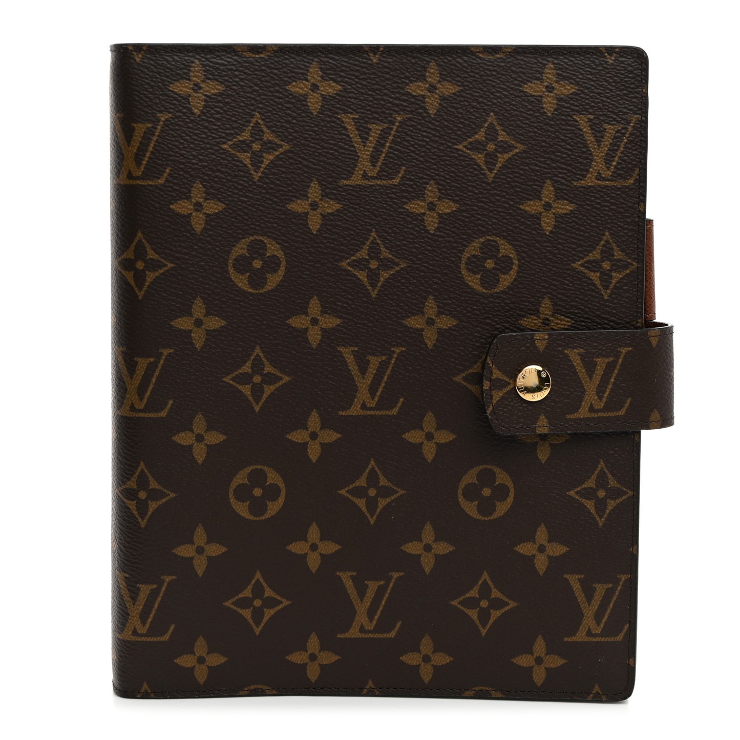 Monogram Large Ring Agenda Cover