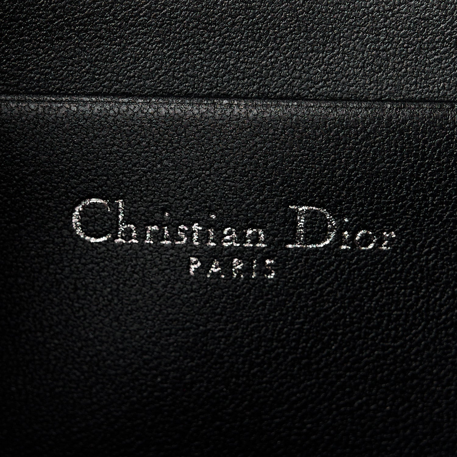 Christian Dior Calfskin Macrocannage Caro Box Bag Black 6 of 10