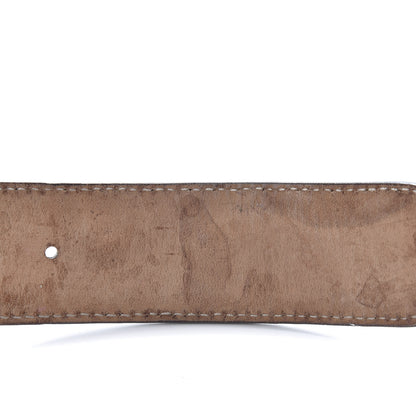 Gucci Monogram Interlocking G Belt 85 34 Dark Brown 8 of 8