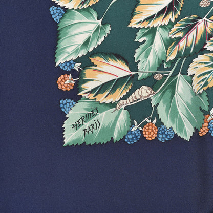Hermes Silk L'Arbre de Soie Scarf 90 3 of 5