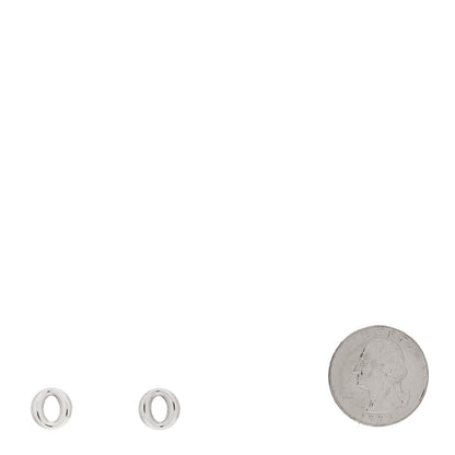 Tiffany Sterling Silver Elsa Peretti Sevillana Earrings 2 of 4
