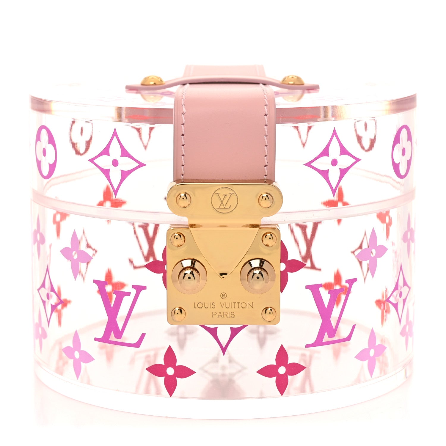Louis Vuitton Transparent Plexiglass Box Scott Rose Ballerine 1 of 8
