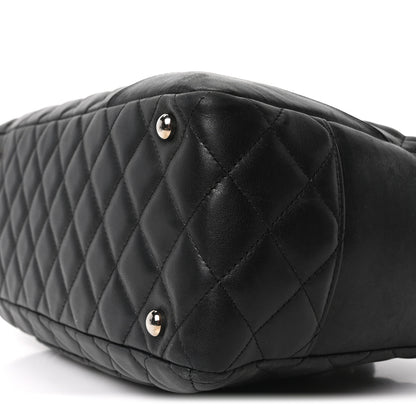 Chanel Calfskin Quilted Large Cambon Bowler Black 10 of 10