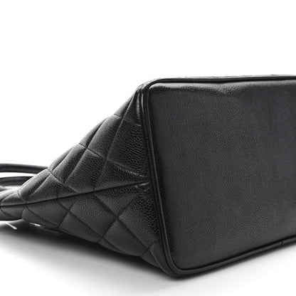 Chanel Caviar Quilted Medallion Tote Black 8 of 10