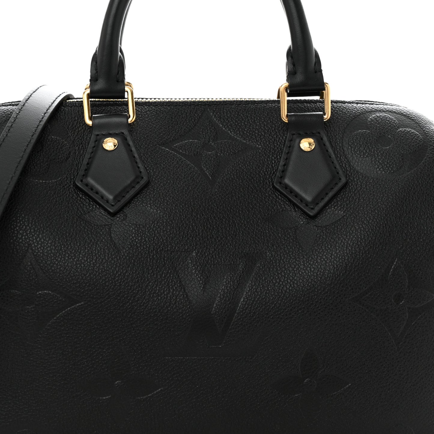 Empreinte Monogram Giant Speedy Bandouliere 25 Black