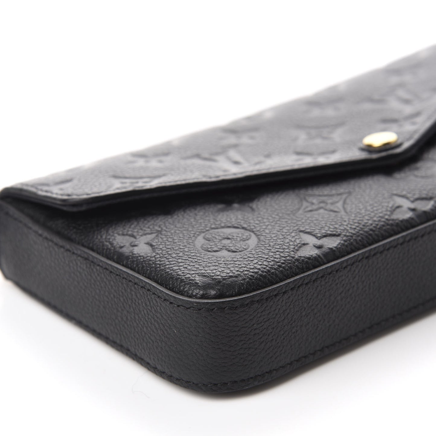 Empreinte Pochette Felicie Chain Wallet Black