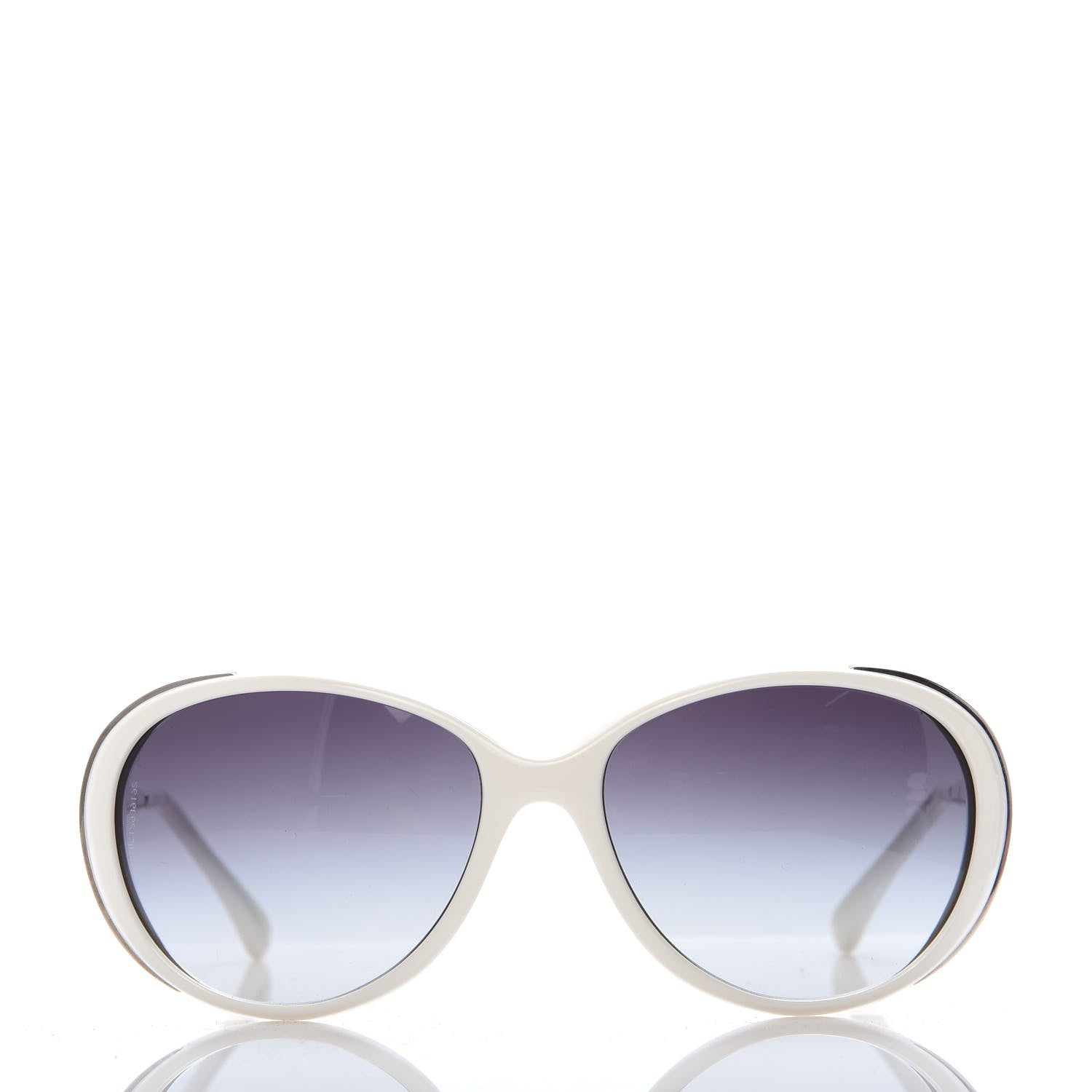 Chanel Butterfly Sunglasses 6037 White 2 of 8