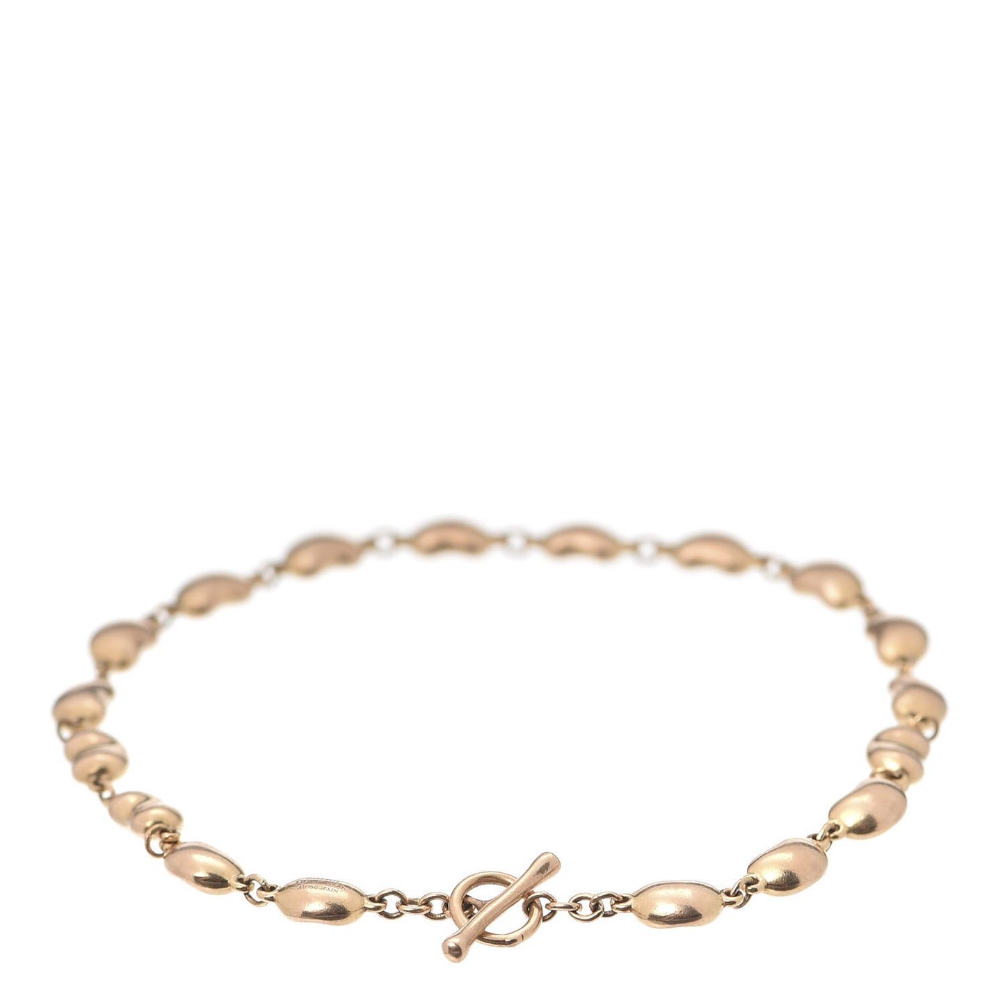18K Rose Gold 5mm Elsa Peretti Bean Bracelet