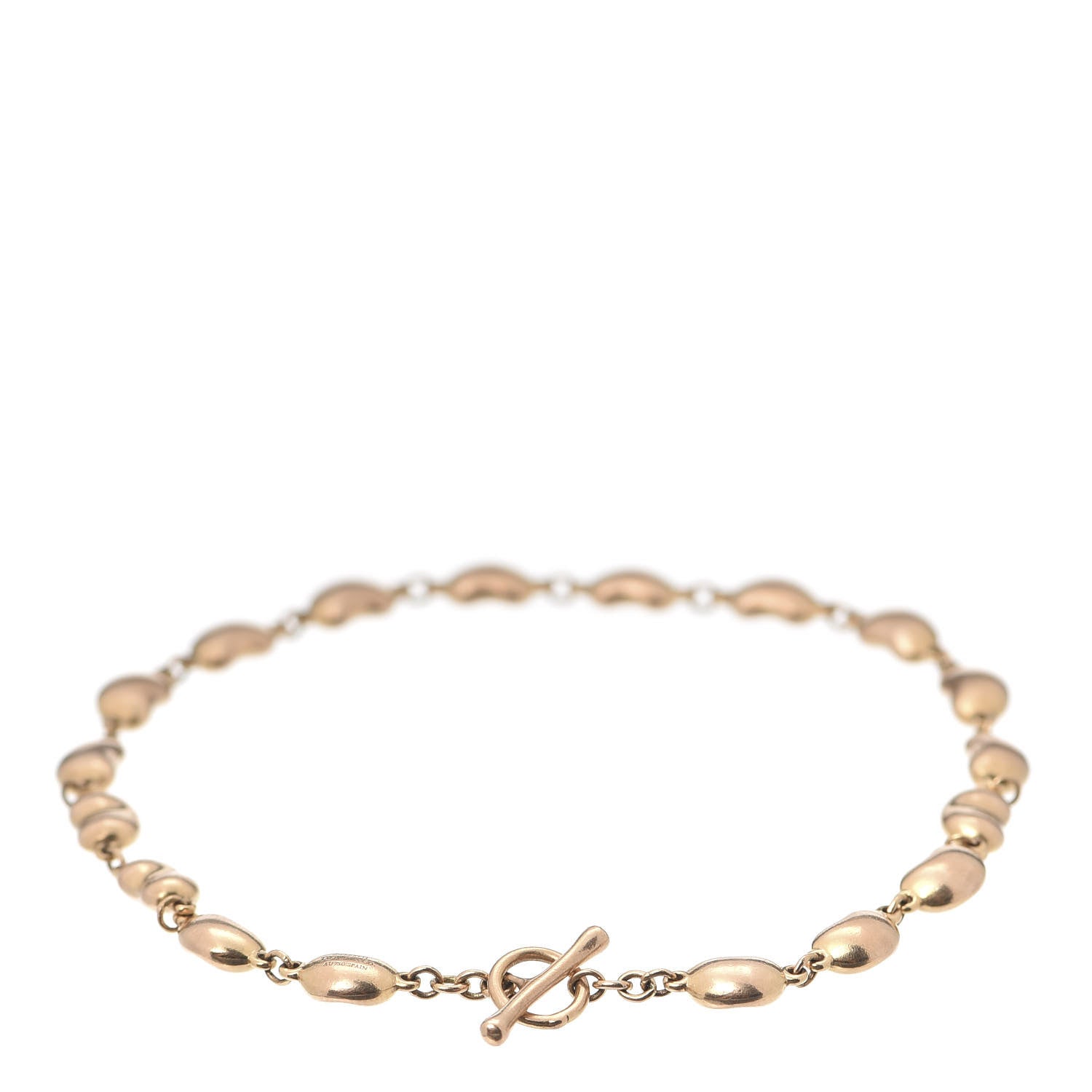 Tiffany 18K Rose Gold 5mm Elsa Peretti Bean Bracelet 3 of 5