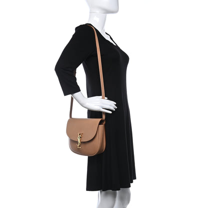 Saint Laurent Smooth Vintage Calfskin Monogram Small Kaia Satchel Gold 2 of 11