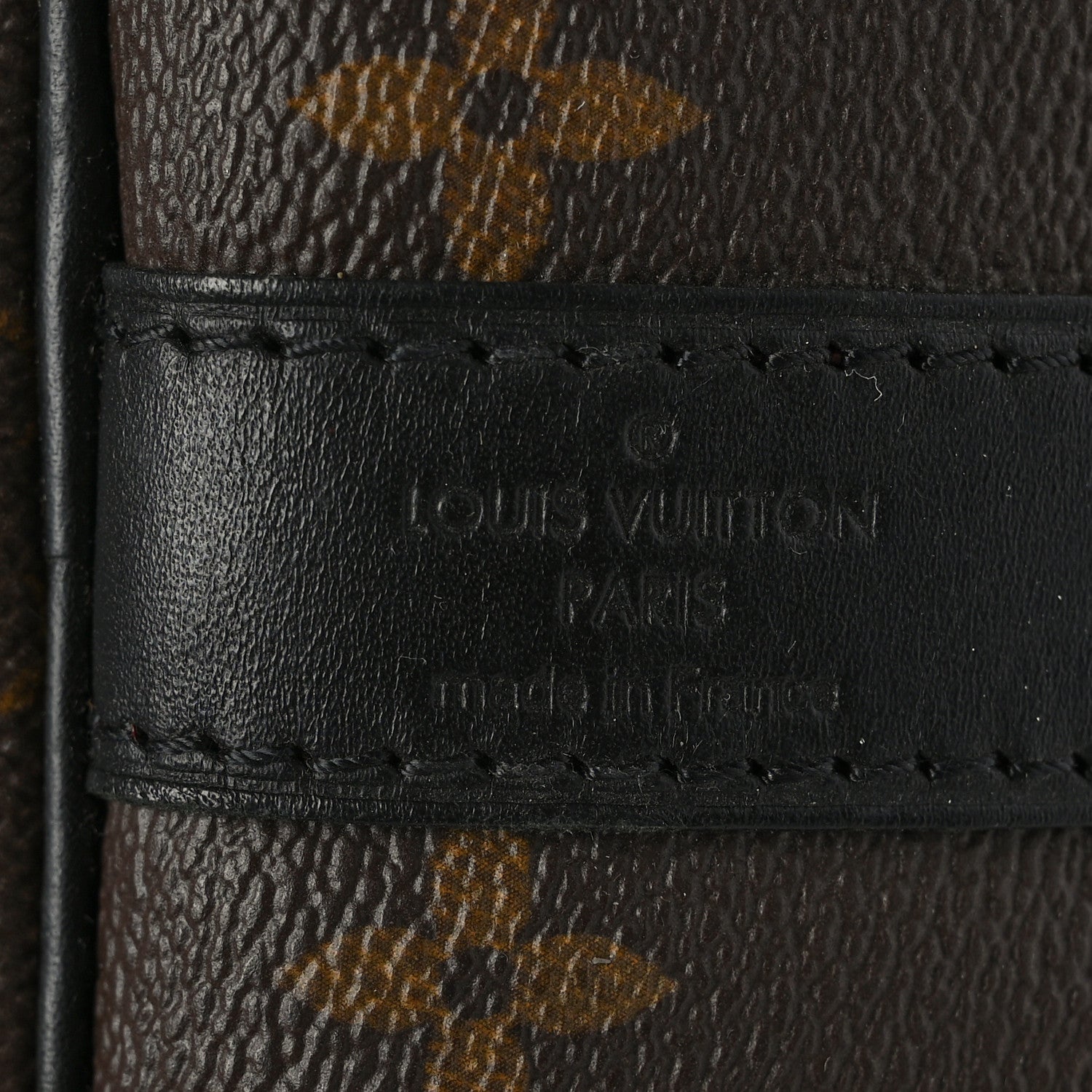 Louis Vuitton Monogram Macassar Keepall Bandouliere 55 5 of 9
