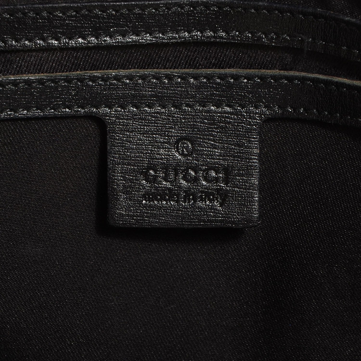 Gucci GG Plus Monogram Medium Joy Boston White Black 6 of 7