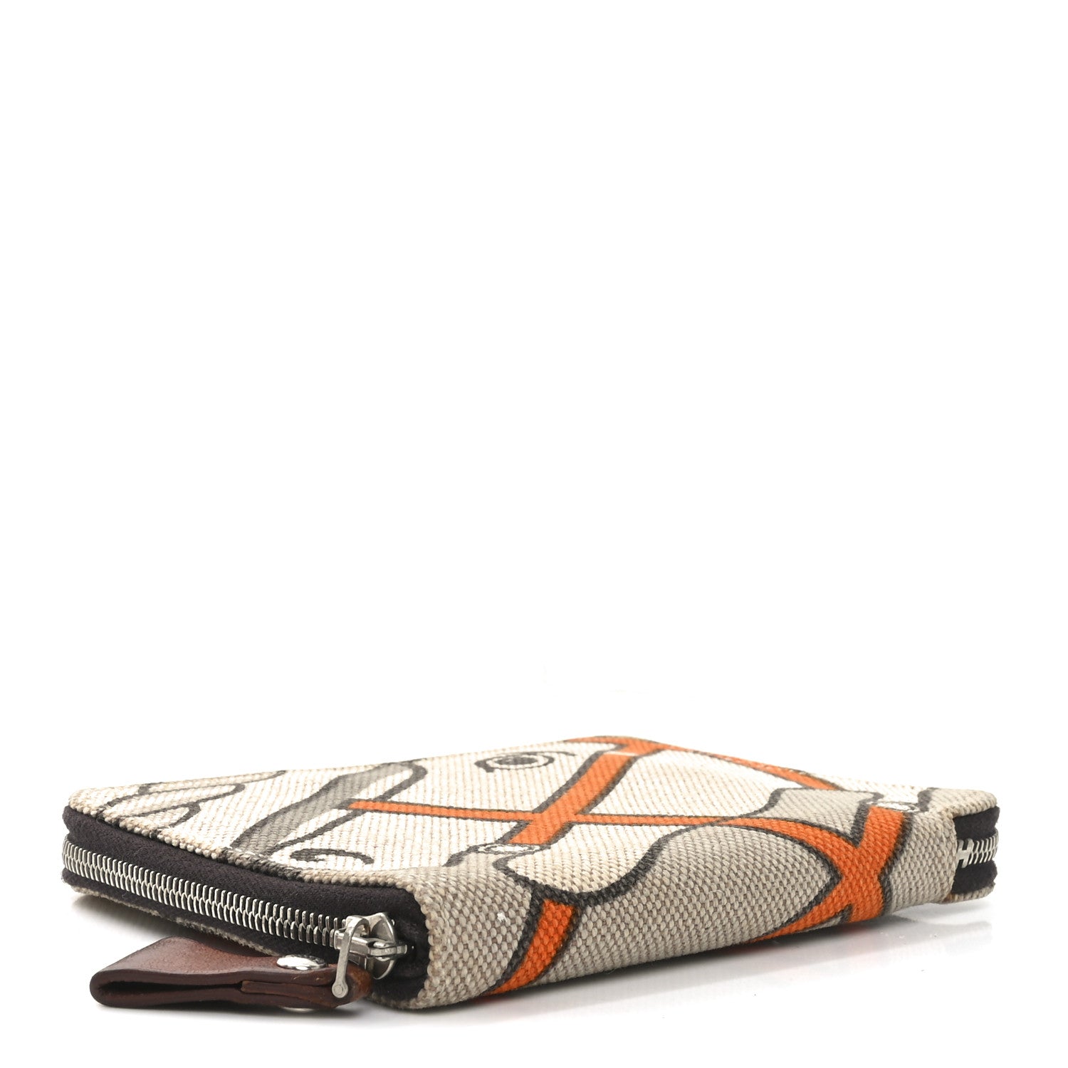 Hermes Toile Steeple PM Wallet 4 of 7