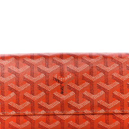 Goyard Goyardine Varenne Long Wallet Orange 7 of 15