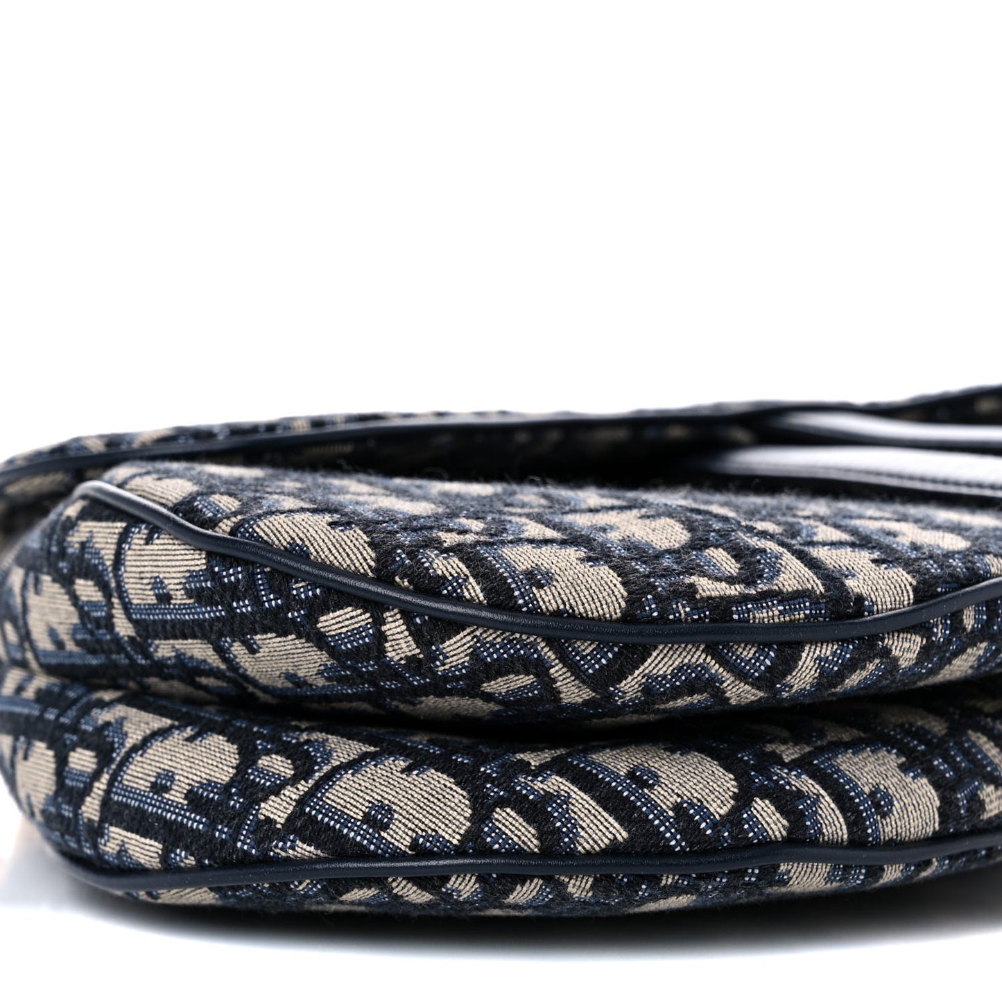 Oblique Saddle Bag Blue