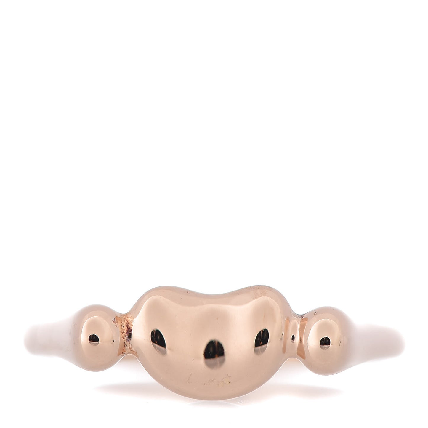 18K Rose Gold Elsa Peretti Bean Ring 52 6