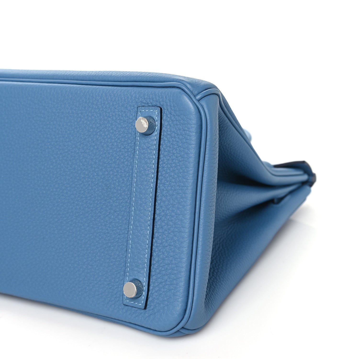 Hermes Togo BIRKIN 30 Bleu Azur 10 of 11