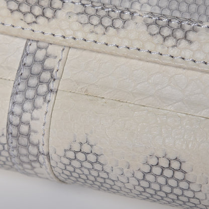 Christian Louboutin Watersnake Hardwick Small Sweet Charity Shoulder Bag Roccia 9 of 13