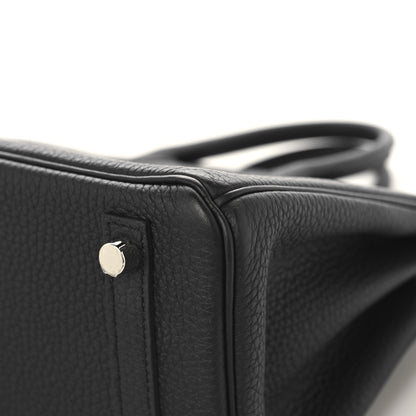 Hermes Togo Birkin 25 Black 12 of 13