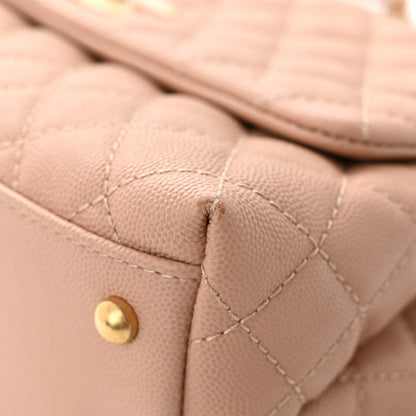 Chanel Caviar Quilted Small Coco Handle Flap Light Pink 10 of 14