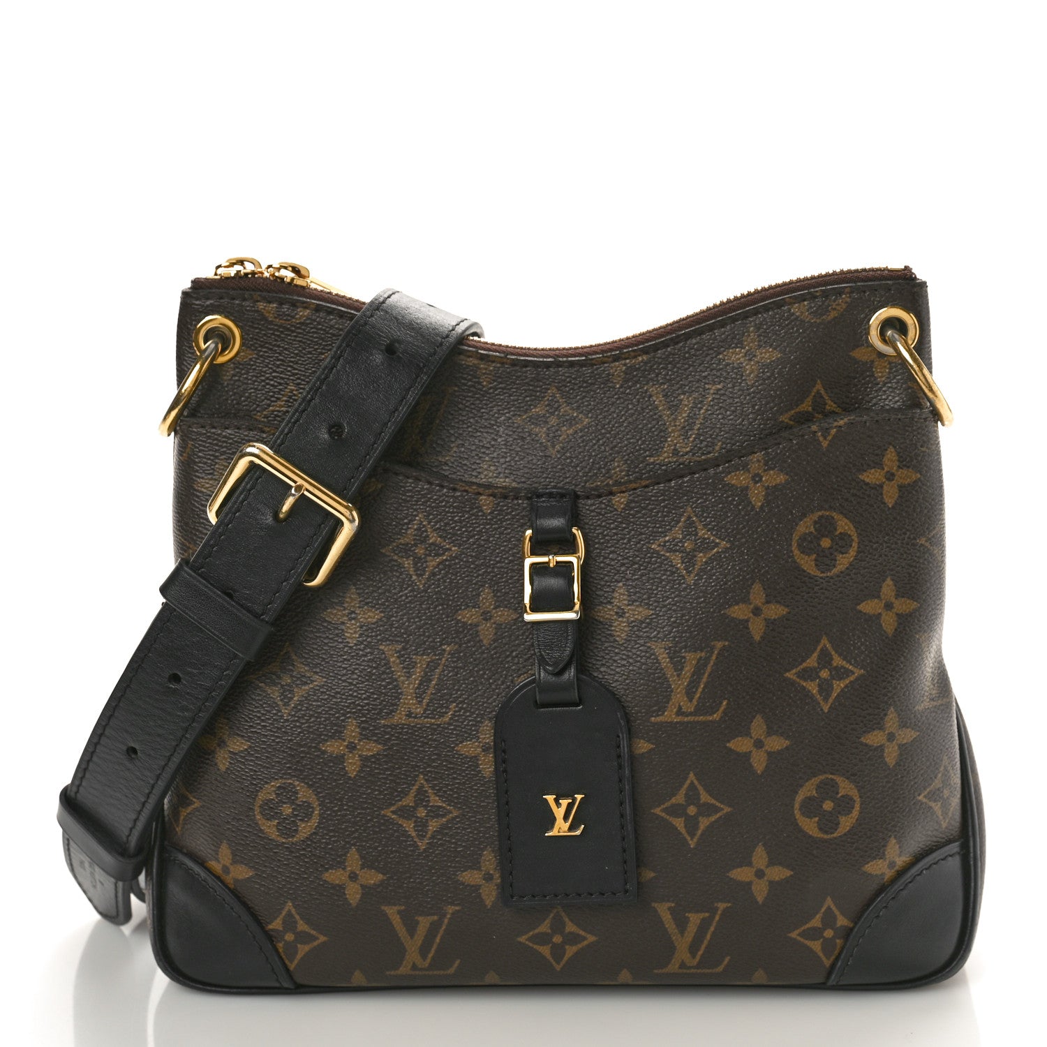 Louis Vuitton Monogram Odeon PM Black 1 of 11