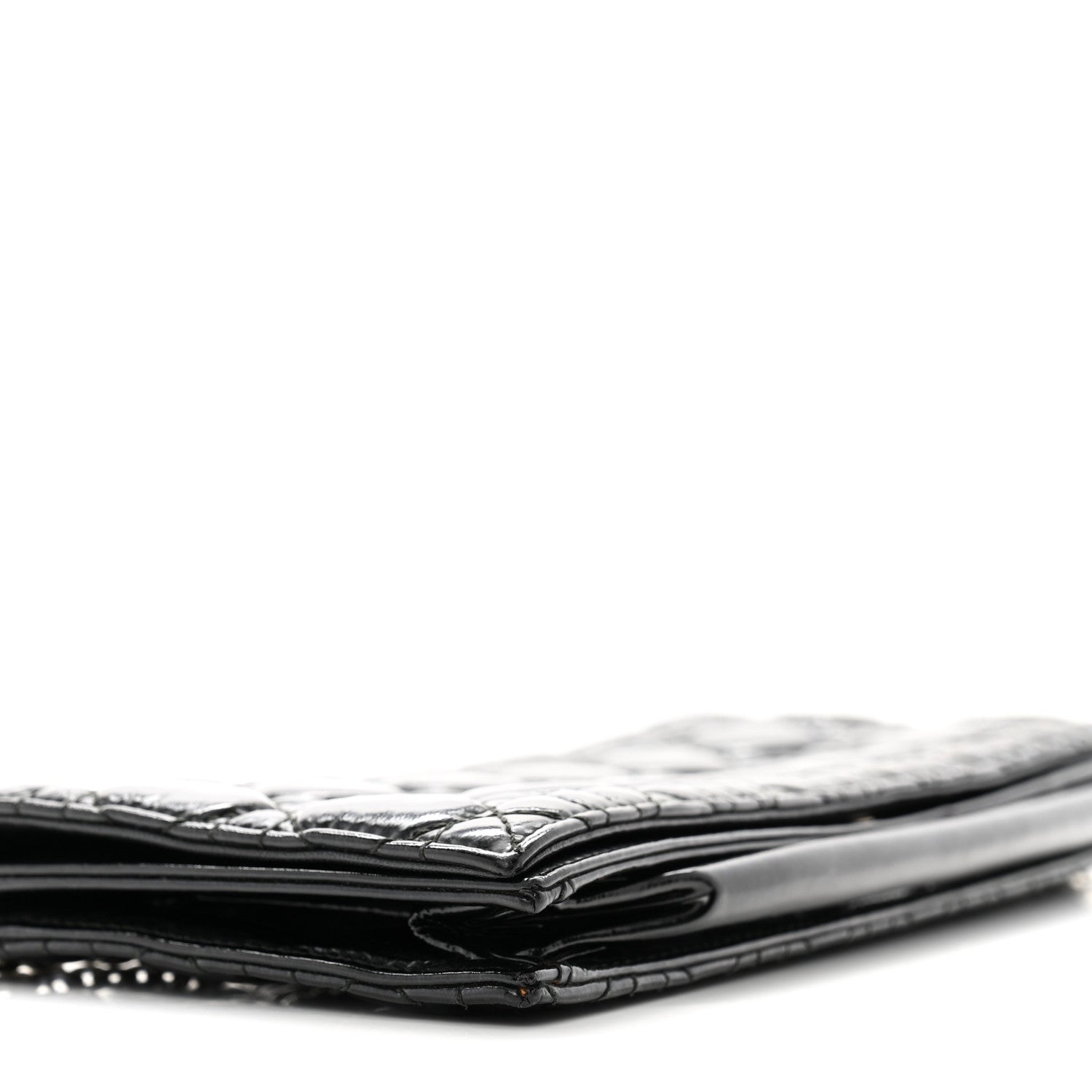 Christian Dior Patent Cannage Lady Dior Convertible Clutch Black 9 of 15