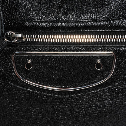 Balenciaga Chevre Silver Metallic Edge Hardware City Black 8 of 14