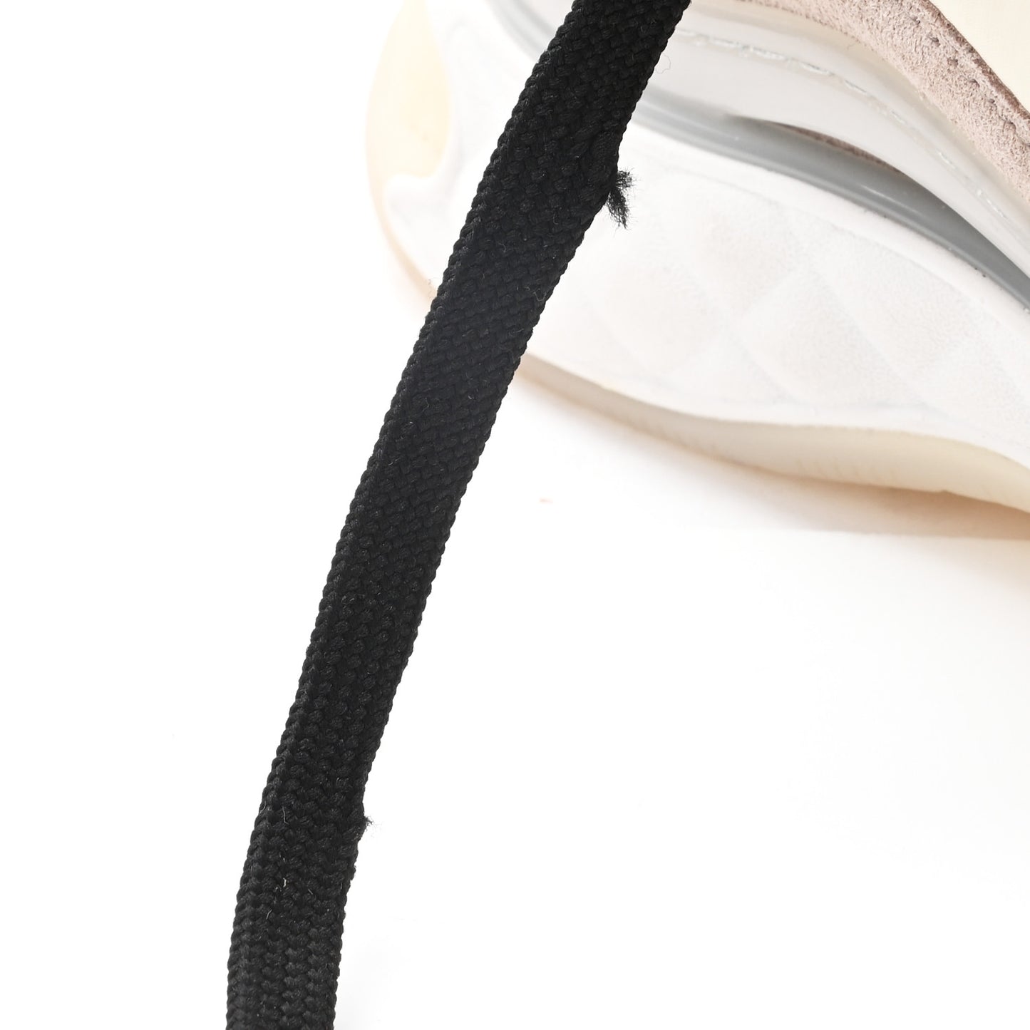 Suede Calfskin Nylon Grosgrain CC Sneakers 37 Beige Pink
