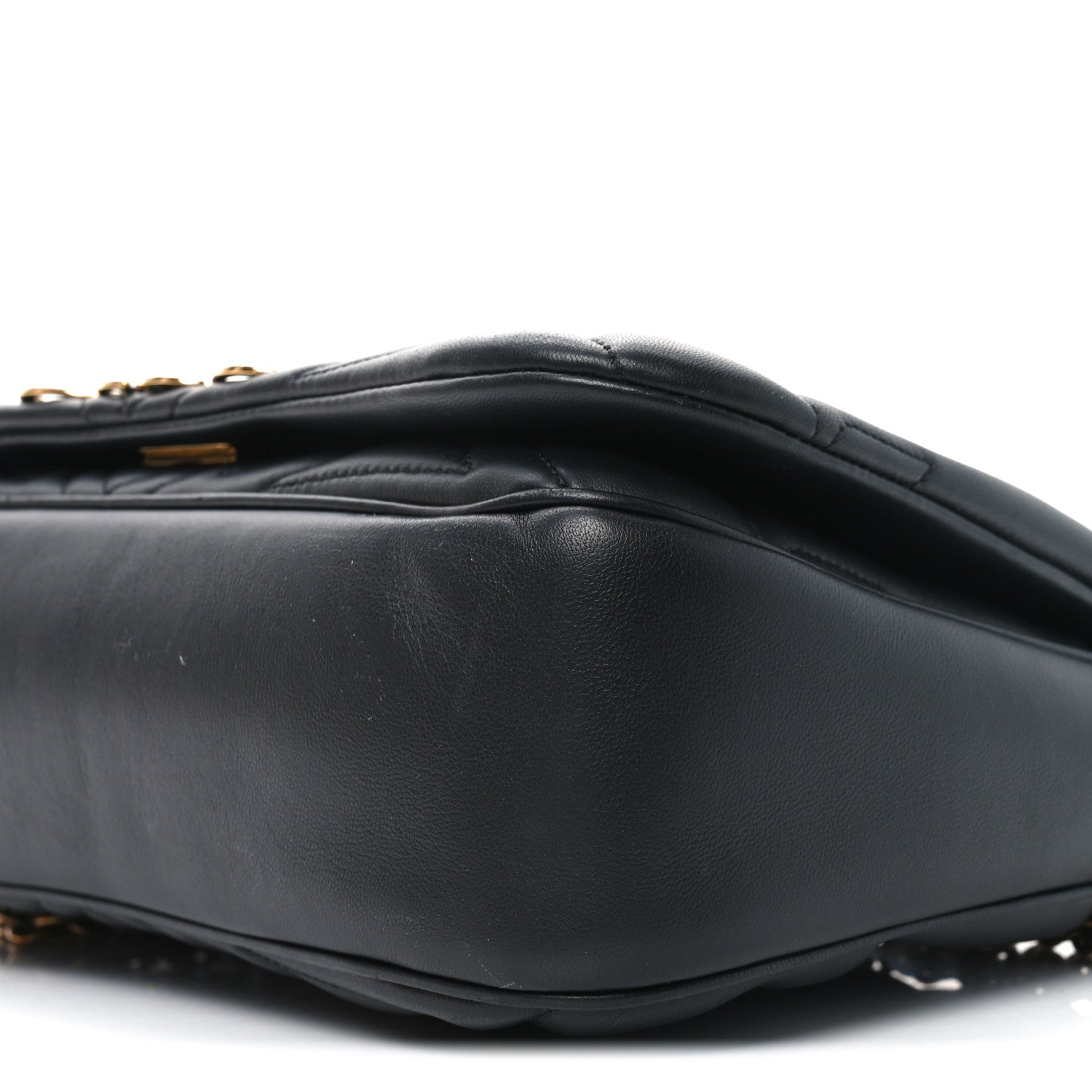 Alexander McQueen Calfskin Quilted The Seal Chain Shoulder Bag Black 9 of 9