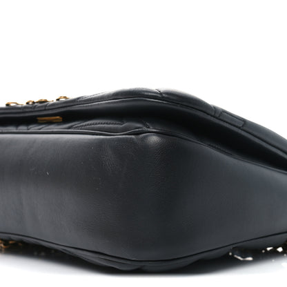 Alexander McQueen Calfskin Quilted The Seal Chain Shoulder Bag Black 9 of 9