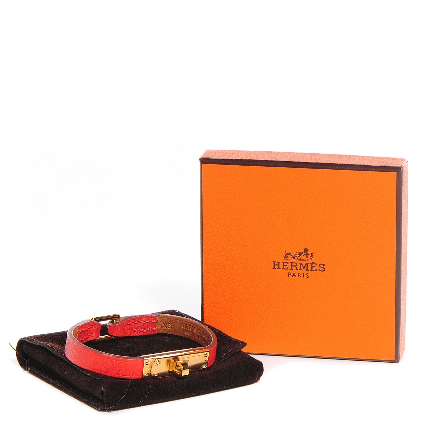 Hermes Swift Micro Kelly Bracelet XS Capucine 4 of 9