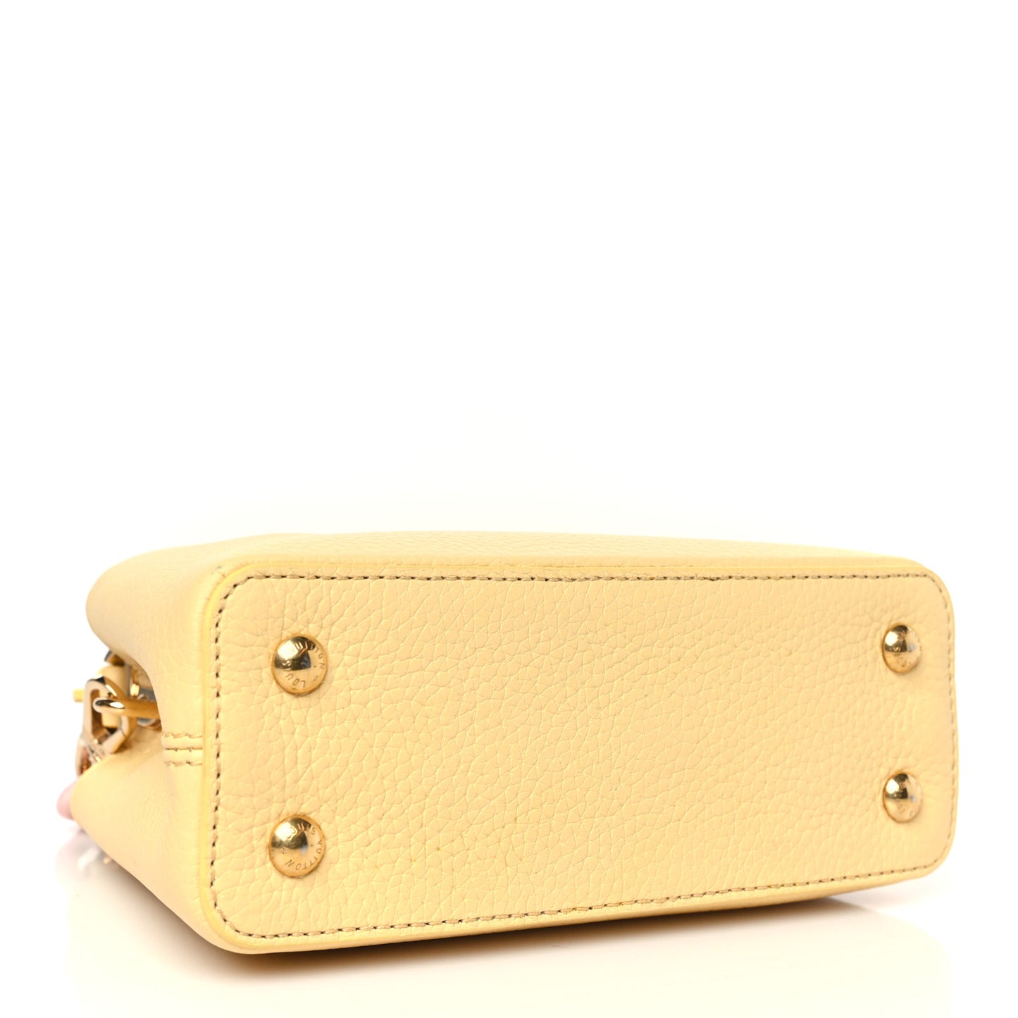 Taurillon Mini Capucines Jaune Plume