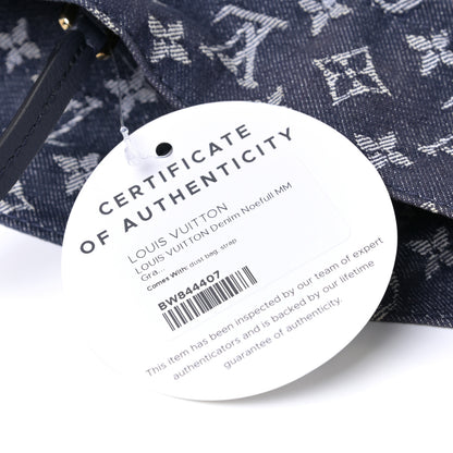 Louis Vuitton Denim Noefull MM Grand Blue 3 of 11