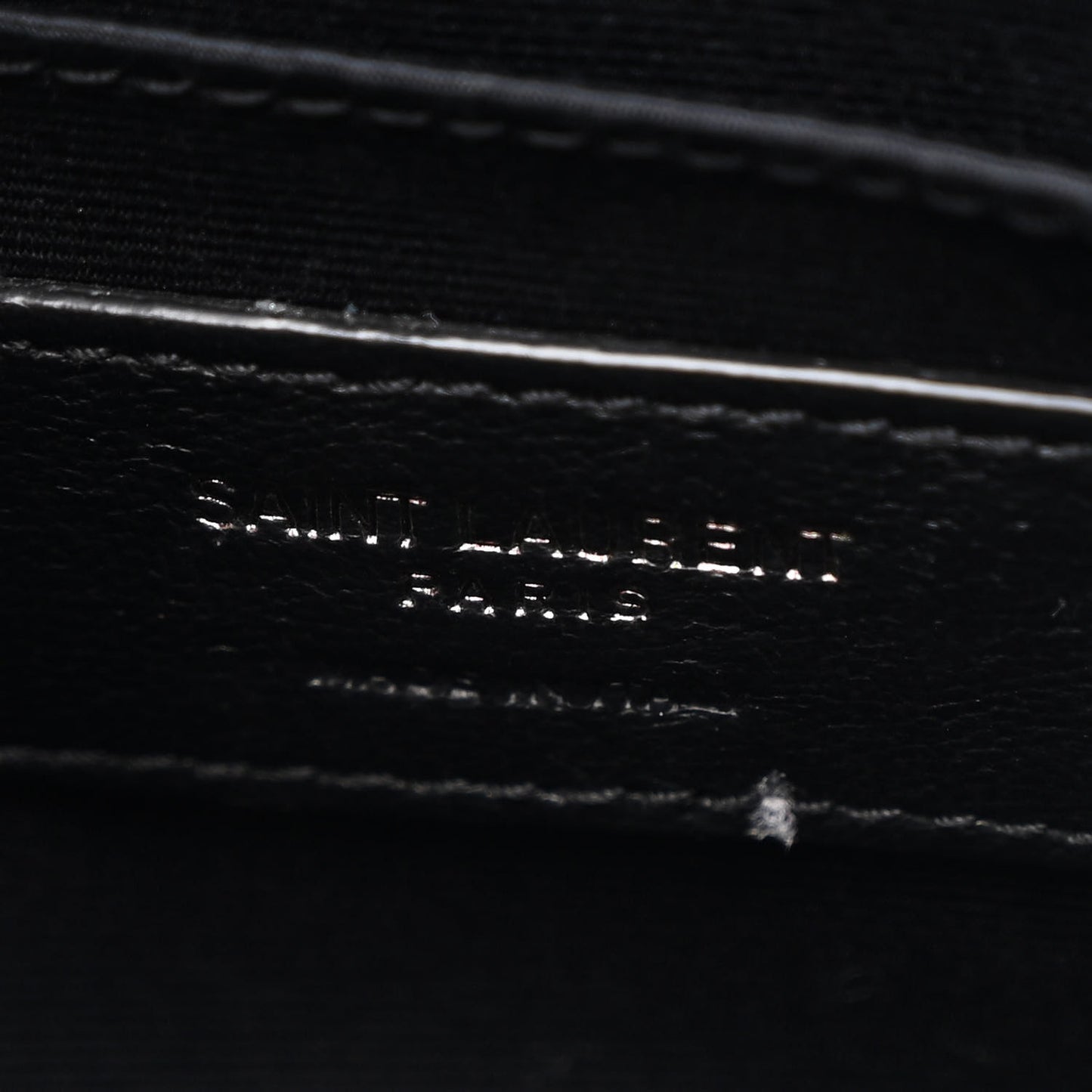 Calfskin Matelasse Monogram Monochrome Lou Camera Bag Black