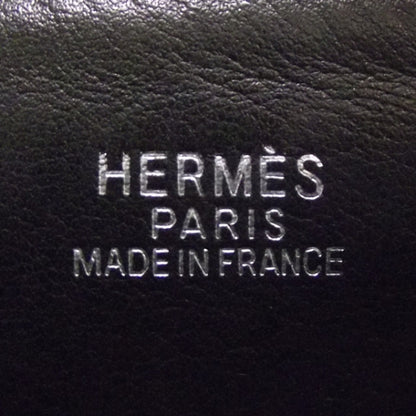Hermes Leather Bag in Box Black 8 of 12