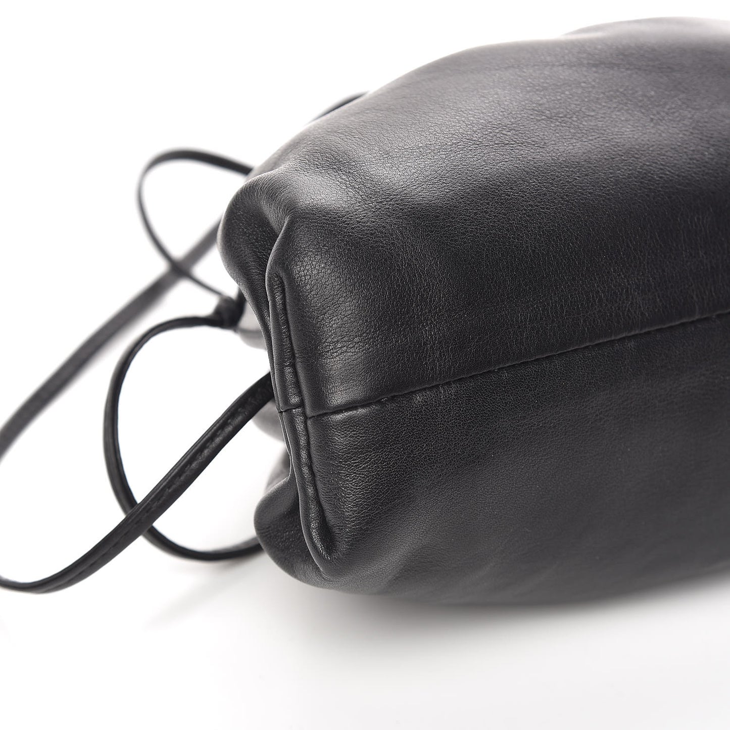 Butter Calfskin The Mini Pouch Black