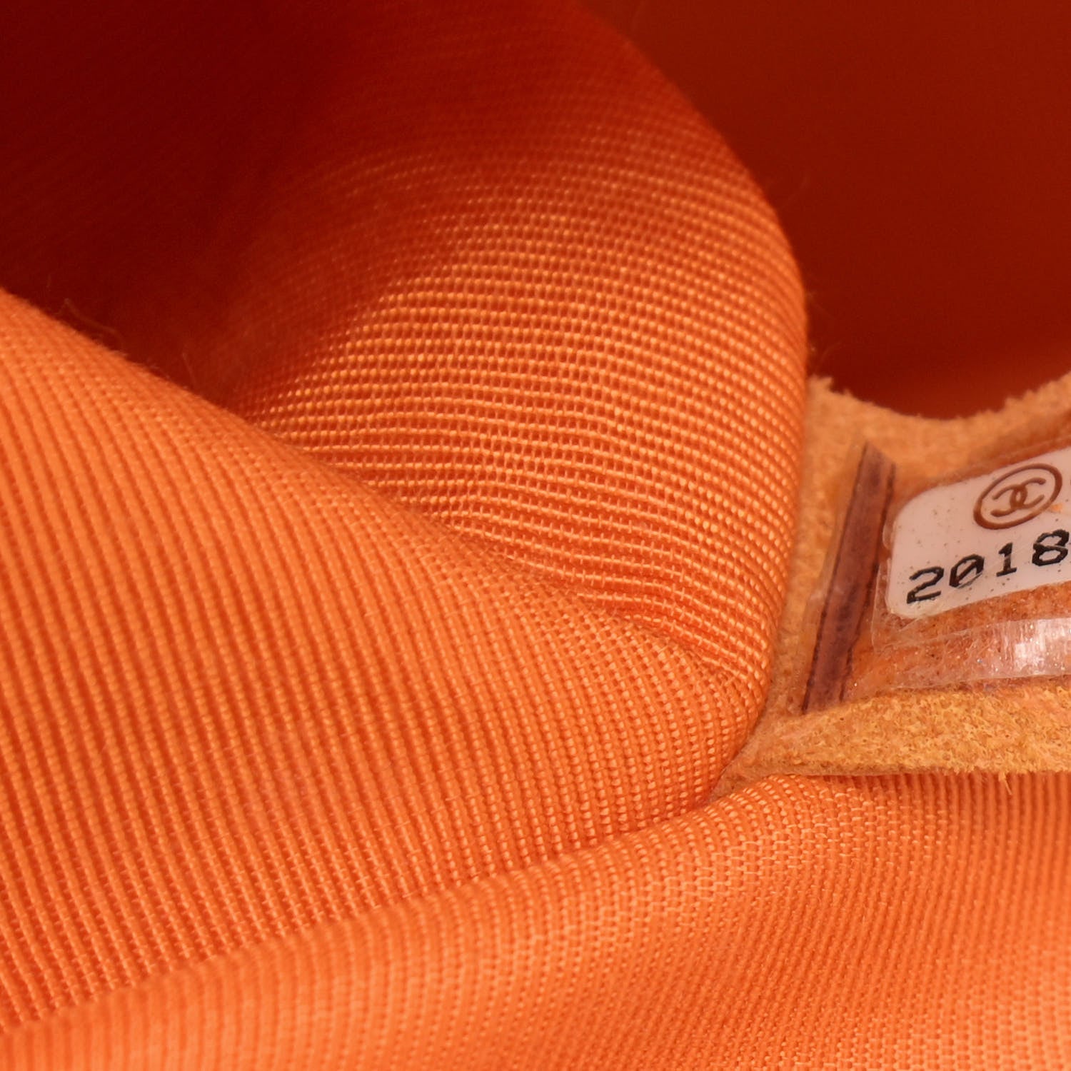 Chanel Lambskin Quilted Medium Boy Flap Orange 6 of 14