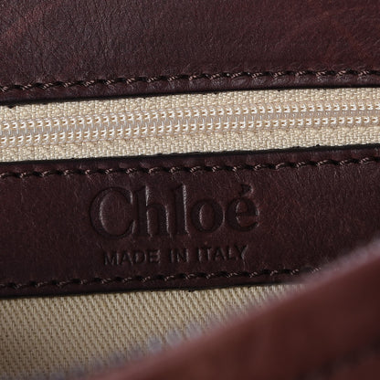 Chloe Python Silverado Shoulder Bag Bronze 6 of 7