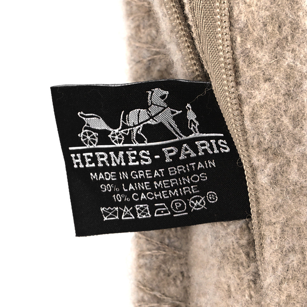 Hermes Wool Cashmere Avalon III Pillow PM Coco Camomille 3 of 3