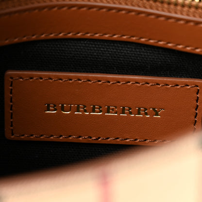 Burberry Haymarket Check Small Loxley Crossbody Bright Toffee 6 of 13