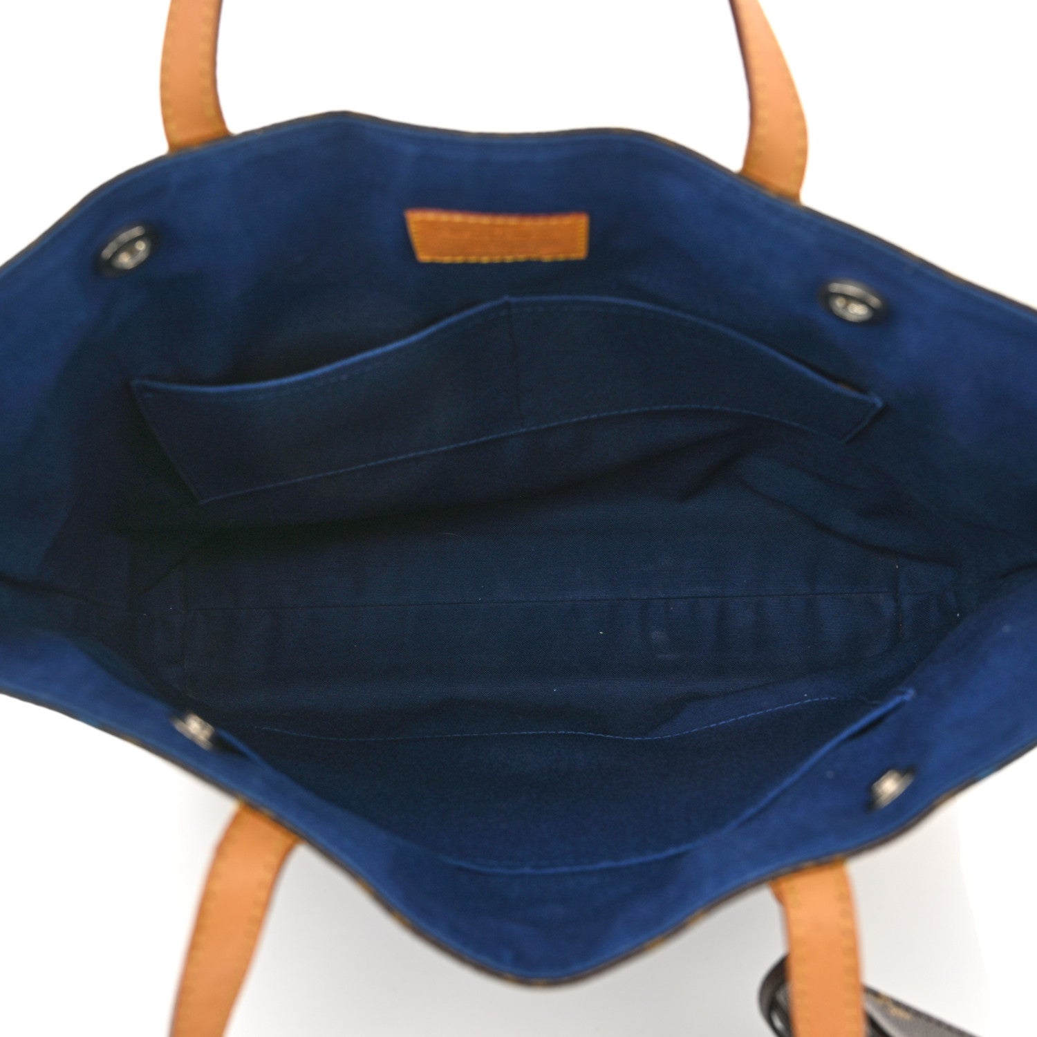 Louis Vuitton Monogram V Cabas Jour Blue 5 of 10