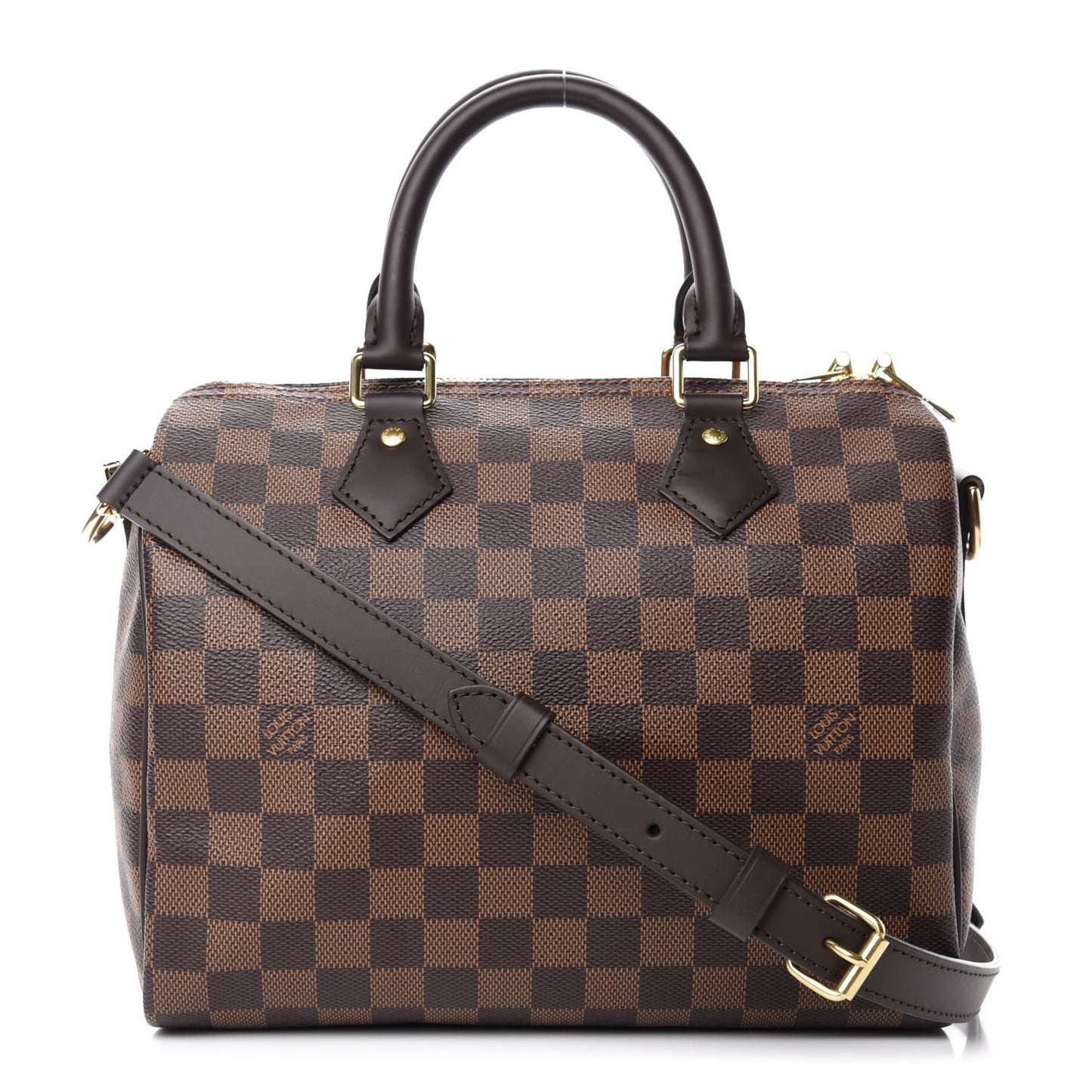 Damier Ebene Speedy Bandouliere 25