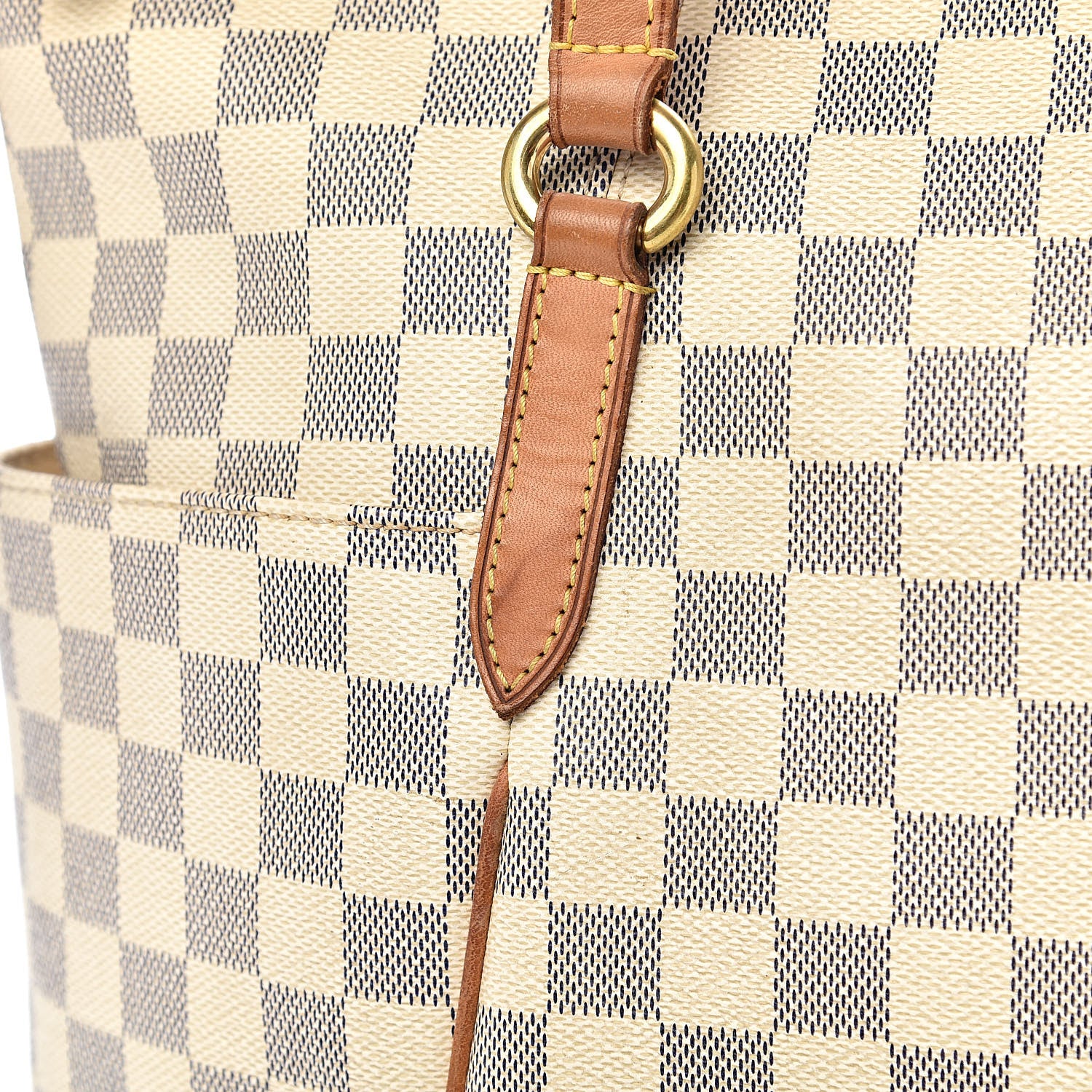 Louis Vuitton Damier Azur Totally MM 12 of 15