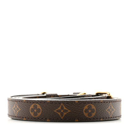 Louis Vuitton Monogram Bandouliere 20mm Adjustable Shoulder Strap 2 of 4