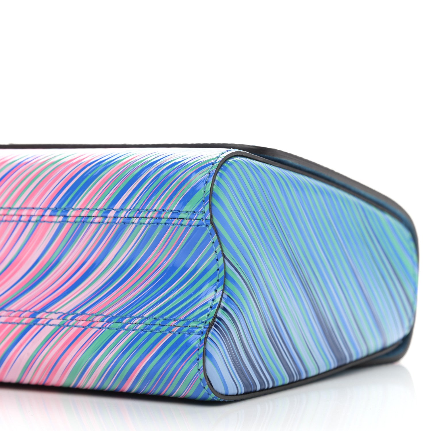 Louis Vuitton Epi Tropical Twist Shoulder Bag MM Blue Rose 8 of 8