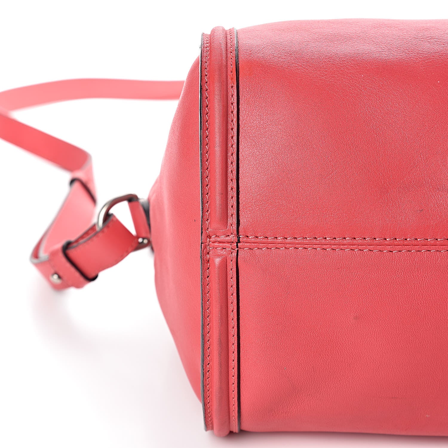 Alexander McQueen Calfskin Small Skull Padlock Zip Around Tote Pink 20 of 28