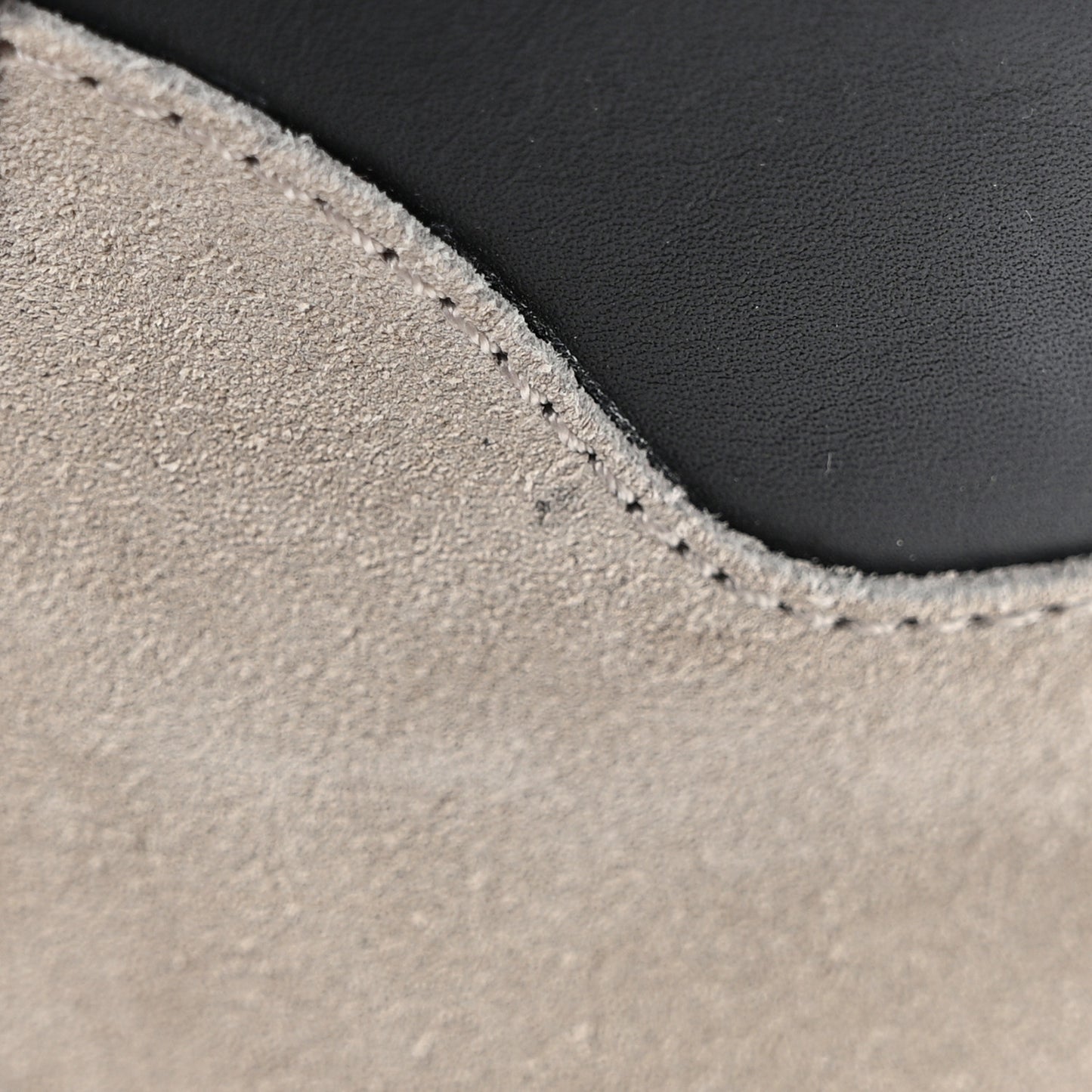 Suede Calfskin Monogram Laureate Platform Desert Boots 37 Grey