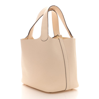 Hermes Taurillon Clemence Picotin Lock 18 PM Nata 2 of 8