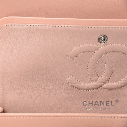 Chanel Patent Quilted Medium Double Flap Light Pink 13 of 18